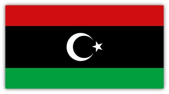 Libya Flag Patriotic Sticker Decal Laptop Wall Phone Decal Water Bottle ...