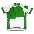 thumbnail image 1 of Libya Flag Short Sleeve Cycling Jersey  for Men - Size 2XL, 1 of 3