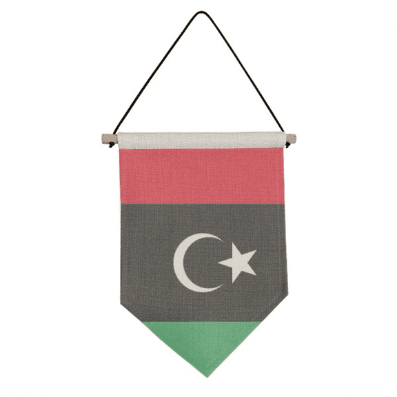 Libya National Flag Africa Country Canvas Flag Hanging Wall Art Decor Banner
