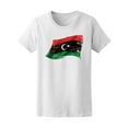 thumbnail image 1 of Libyan Grunge Flag Flag  T-Shirt Men -Image by Shutterstock, Male 3X-Large, 1 of 2