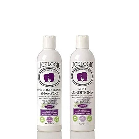 LiceLogic Head Lice Prevention Shampoo and Conditioner - Lavender