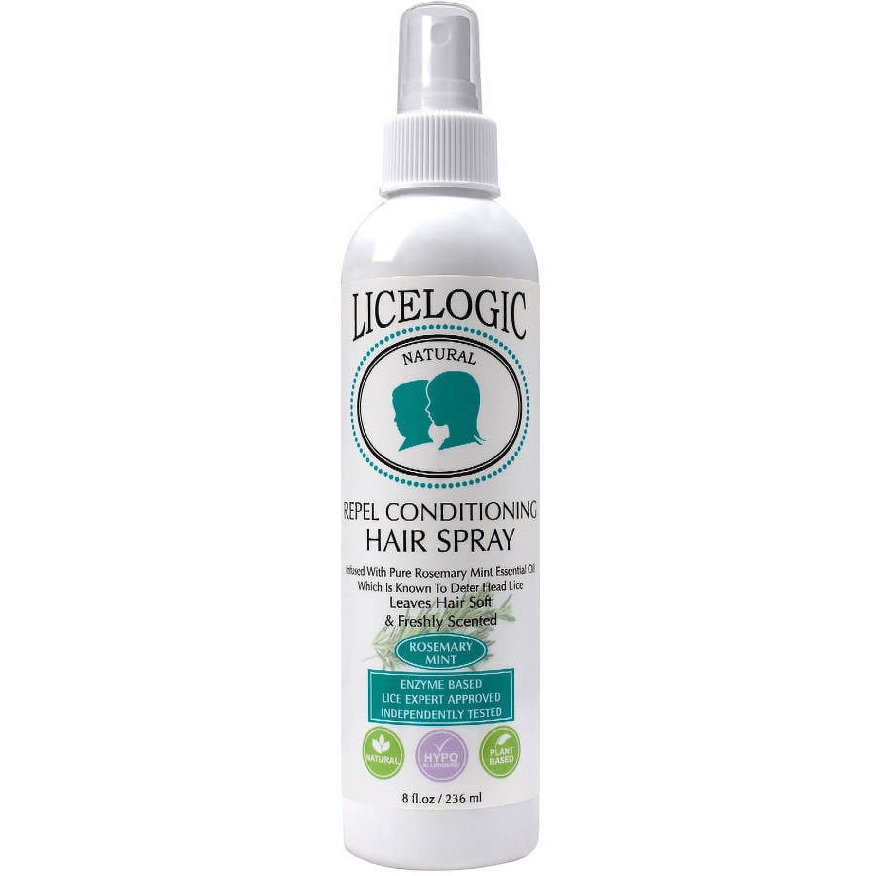 LiceLogic Repel Conditioning Head Lice Hair Spray Rosemary Mint