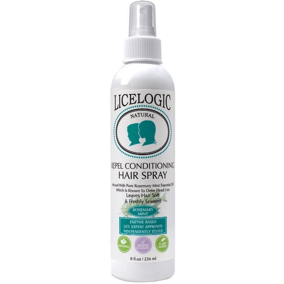 LiceLogic Repel Conditioning Head Lice Hair Spray - Rosemary Mint