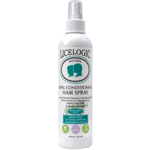 LiceLogic Repel Conditioning Head Lice Hair Spray Rosemary Mint