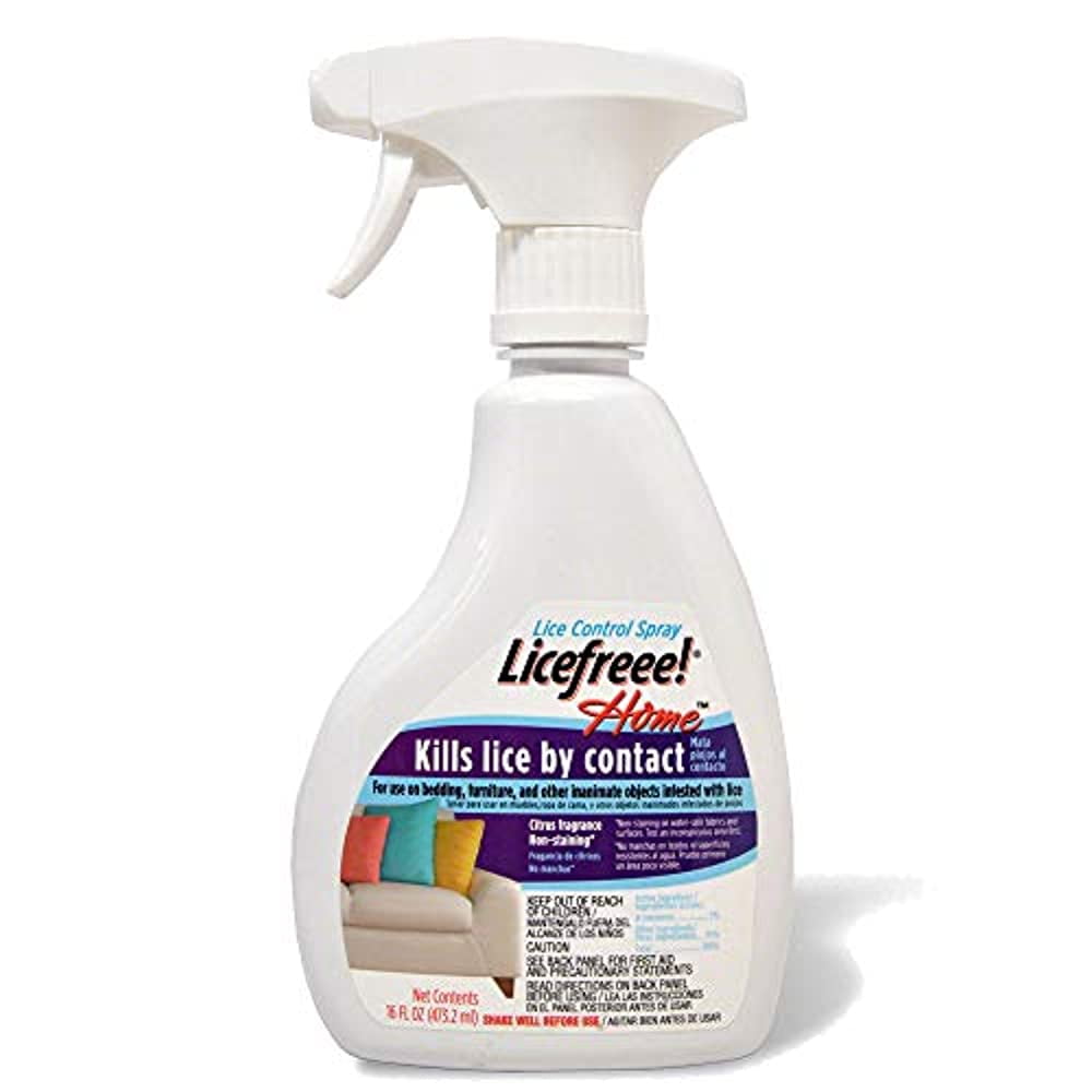 Licefreee Home Spray Head Lice Treatment for Furniture Non Staining 16 ...