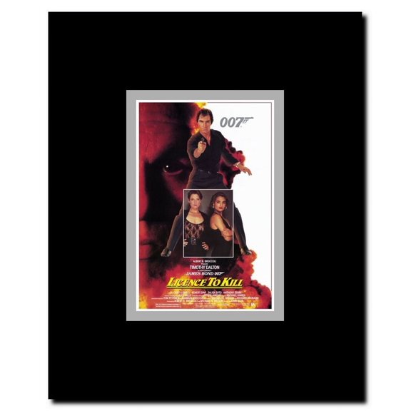 Licence to Kill Framed Movie Poster