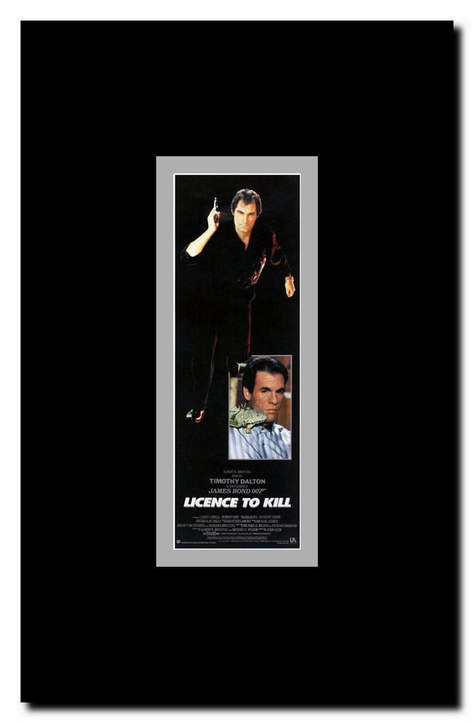Licence to Kill Framed Movie Poster