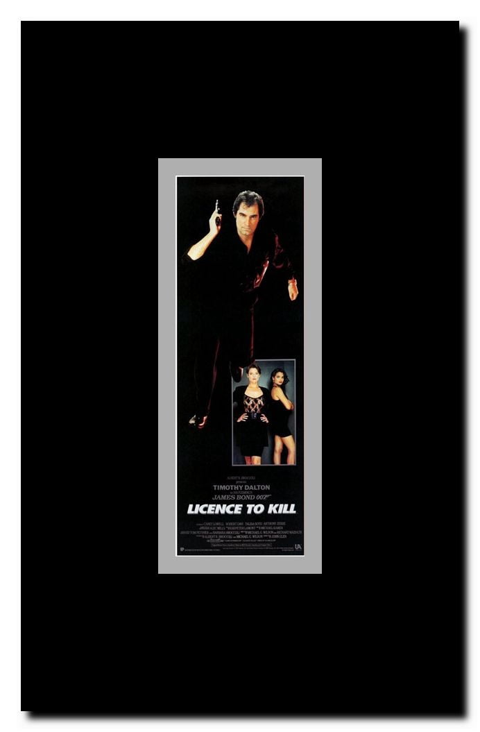 Licence to Kill Framed Movie Poster