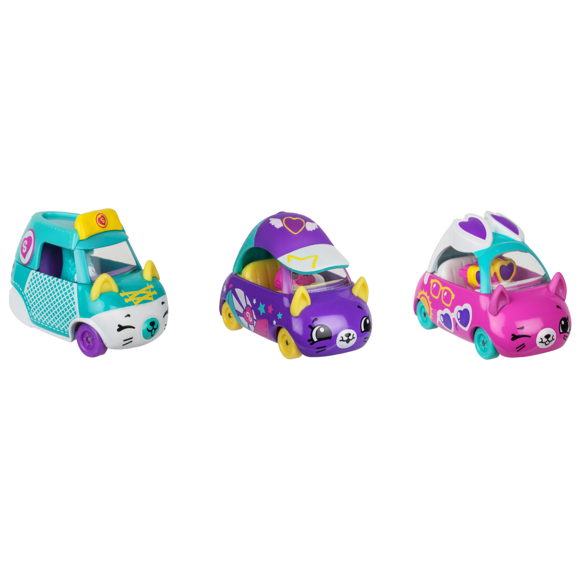 License 2 Play - Cutie Car 3 Pack, Speedy Style - image 1 of 5