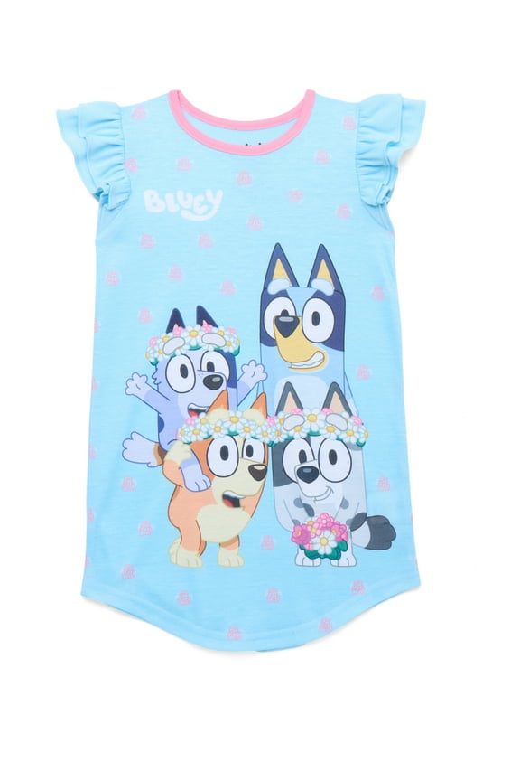 License Bluey Gown, Sizes 4-12