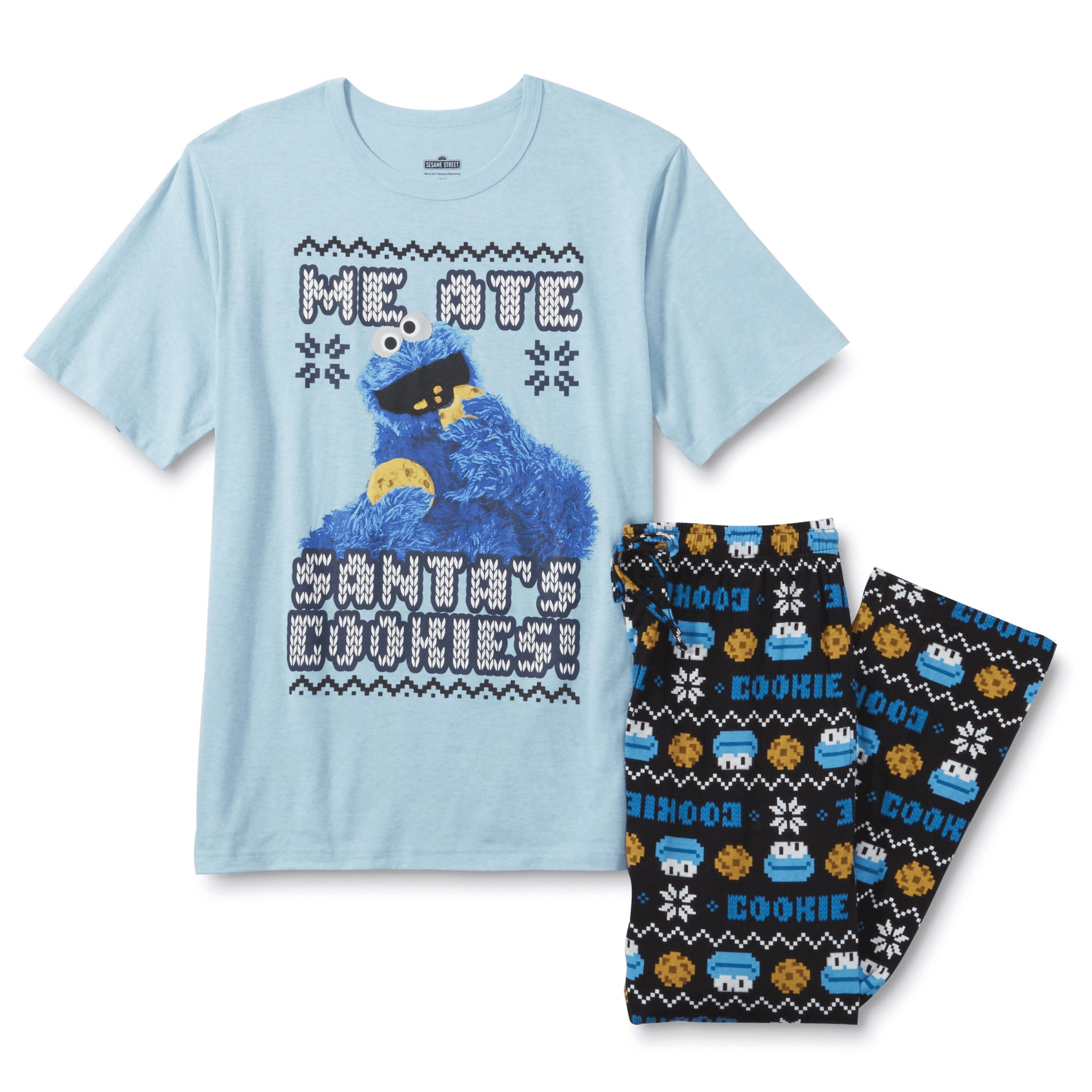Sesame Street Mens Pajamas and Robes in Mens Clothing Walmart