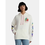 Peanuts Women's Holiday Graphic Hoodie with Long Sleeves, Sizes XXS–XXL