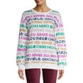 thumbnail image 1 of License Junior' Thank You Boyfriend Sweatshirt, 1 of 6
