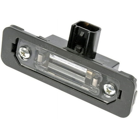 License Lamp Lense - Compatible with 2008 - 2012 Ford Fusion 2009 2010 2011