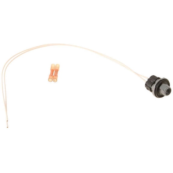 License Lamp Socket - Compatible with 2001 - 2007 Chevrolet Silverado 2500 HD - AC Delco