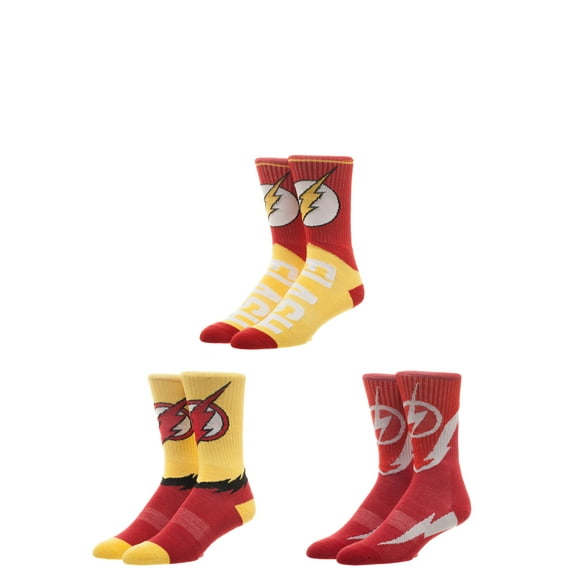 License Men's Athletic Cushion Crew Socks 3-Pack