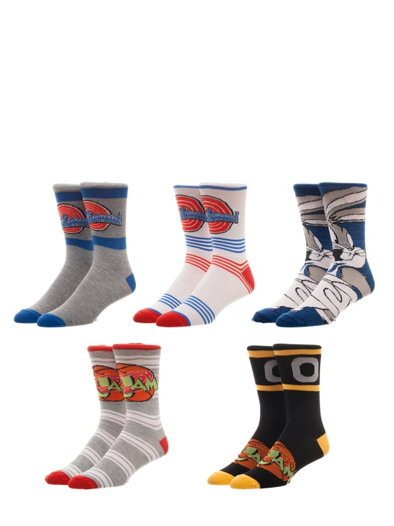 License Men's Crew Socks 5-Pack