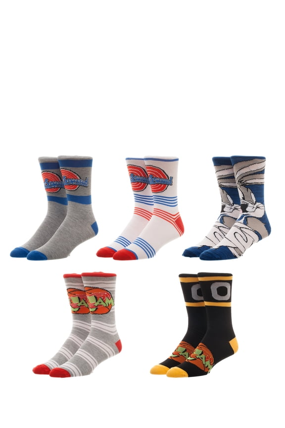 License Men's Crew Socks 5-Pack