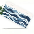 thumbnail image 1 of License Plate, Blue Wave Pattern Decorative Front,Personalized Stainless Steel License Plate Cover For Men Women,12.2" X 6.2", 1 of 6