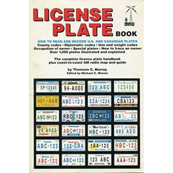 License Plate Book : How to Read and Decode Plates from All 50 States (Hardcover)