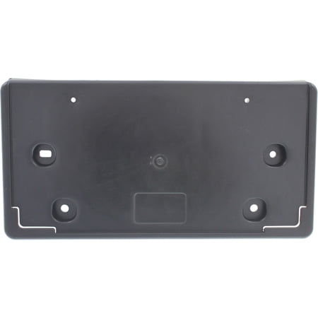 License Plate Bracket Compatible with CHEVROLET CRUZE 2011-2014 Assembly Textured Black Eco/Diesel Models