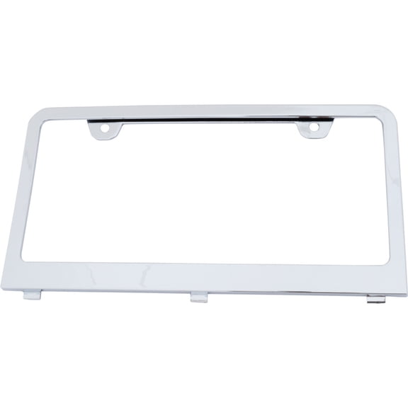 License Plate Bracket For Tesla Model S 2016 17 18 19 2020 | Front | Frame | Chrome | Replacement For TA1068104, 106191300C