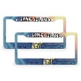 thumbnail image 1 of License Plate Cover Long Island Iced Tea Standard Car Tag Cover Holder 2 Pieces Classic Cocktail Stainless Aluminum License Plate Frames for Women, 1 of 6