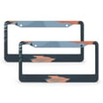 thumbnail image 1 of License Plate Cover Mountain Adventure Car Accessories 2 PCS Mountain Forest Metal License Plate Frames for Us Standard Vehicles, 1 of 6