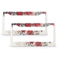 thumbnail image 1 of License Plate Cover Tartan Patchworks Hearts Licenses Plates Frames Front Licenses Plate Covers Car Tag Frame 2 Pieces Happy Valentine Quality Aluminum License Plate Frame for Women Men US Vehicles, 1 of 6