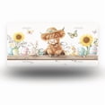 thumbnail image 1 of License Plate,Cow with Hat and Bunny on Easter Shelf Decorative Front,Personalized Stainless Steel License Plate Cover For Men Women,12.2" X 6.2", 1 of 7