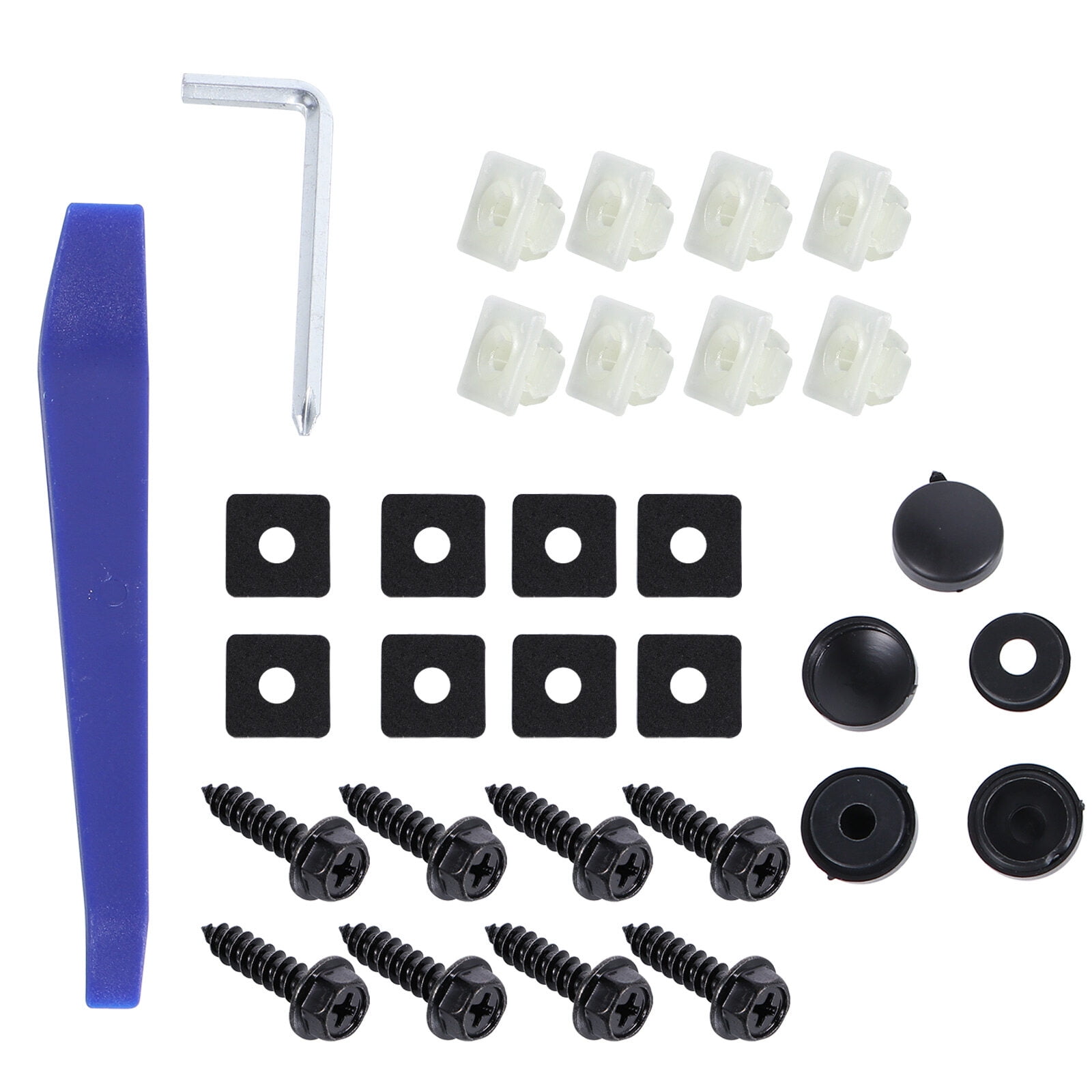 License Plate Frame Screws Antitheft License Plate Screws Car Plate