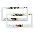 thumbnail image 1 of License Plate Frame Whiskey Sour Car Front License Plate Frame 2 PCS Ice Tea Cocktail Ingredients Aluminum Metal License Plate Frames for Girl Women Men Vehicles, 1 of 6