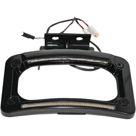 License Plate Frame for Indian Motorcycle - Black