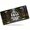 thumbnail image 1 of License Plate, Golf Cart Lifestyle Decorative Front,Personalized Stainless Steel License Plate Cover For Men Women,12.2" X 6.2", 1 of 7