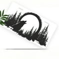 thumbnail image 1 of License Plate, Howling Wolf in Forest Decorative Front,Personalized Stainless Steel License Plate Cover For Men Women,12.2" X 6.2", 1 of 6