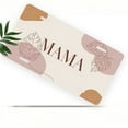 thumbnail image 1 of License Plate, Leafy "Mama" Graphic Decorative Front,Personalized Stainless Steel License Plate Cover For Men Women,12.2" X 6.2", 1 of 6