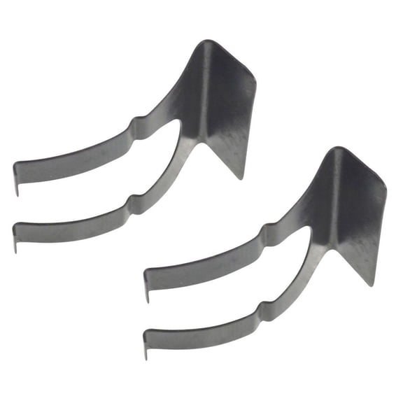 License Plate Light Retainer Clip  2 Pack, Metal Rear Bumper Light Holder, Direct Replacement for GMLTP00002  Universal License Plate Lamp Fastener