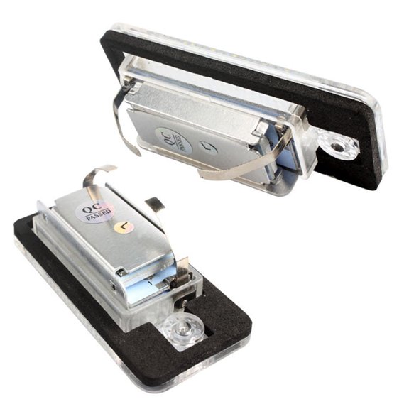 License Plate Lights LED Tag Lamps for A3 S3 A4 S4 A6 S6 A8 S8 Q7 RS4 License Number Plate Lamps, 6500K Xenon White, 2 Packs