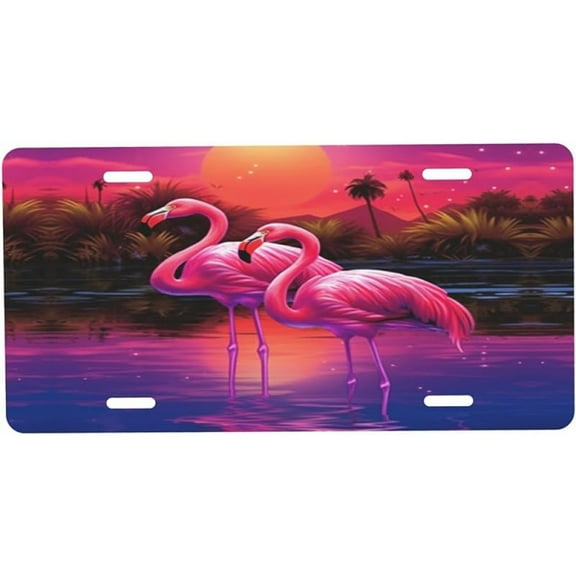 License Plate Nature Mountains Decorative Car Front License Plate,Vanity Tag,Metal Car Plate,Aluminum Novelty License Plate for Men/Women/Boy/Girls Car,6 X 12inch