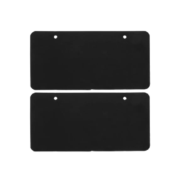 License Plate Pads, High Density Foam, Noise Dampening Scratch Resistant