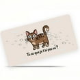 thumbnail image 1 of License Plate, Surprised Cat in French Decorative Front,Personalized Stainless Steel License Plate Cover For Men Women,12.2" X 6.2", 1 of 7