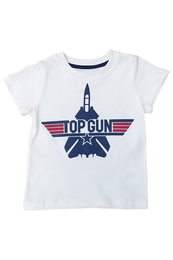 License Toddler Boy Top Gun Tees
