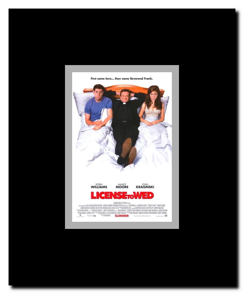 License to Wed Framed Movie Poster