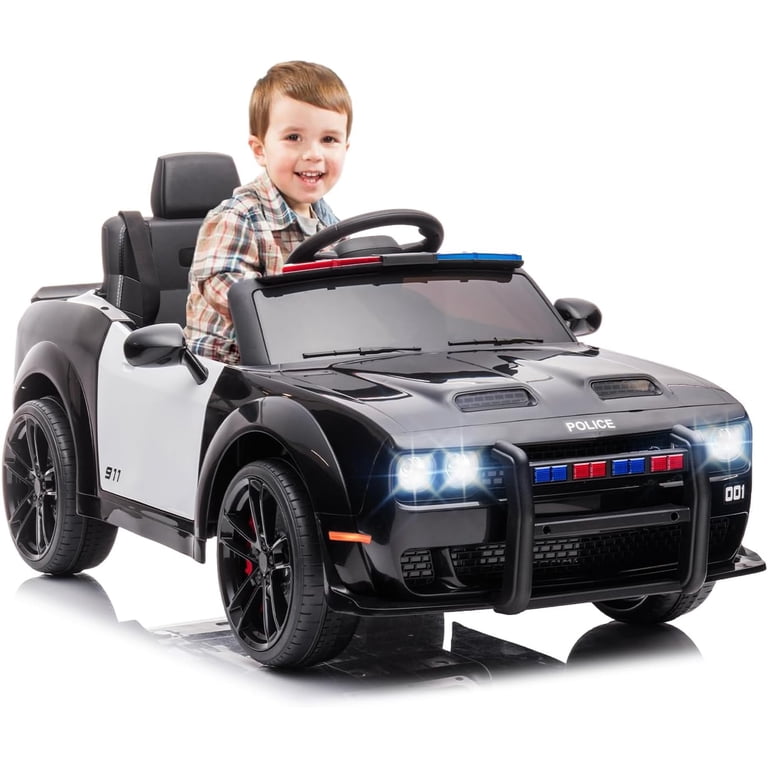 Licensed 12V Dodge Challenger Kids' Electric Ride-On Car with