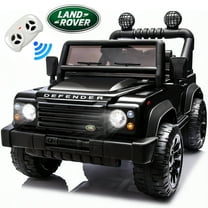 24V 2 Seater Ride On Car for Kids, Land Rover Defender Volta 5008, Kids Powered Electric Car with Remote Control, Bluetooth Music, LED, 4 Wheel Suspension Ride On Toys for Boys Girls 3–6, Green
