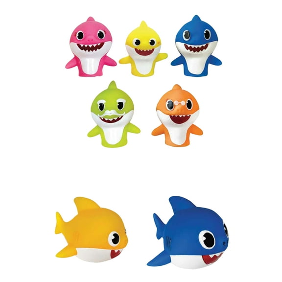 Licensed 7pc Finger Puppet/Bath Squirter Assortent