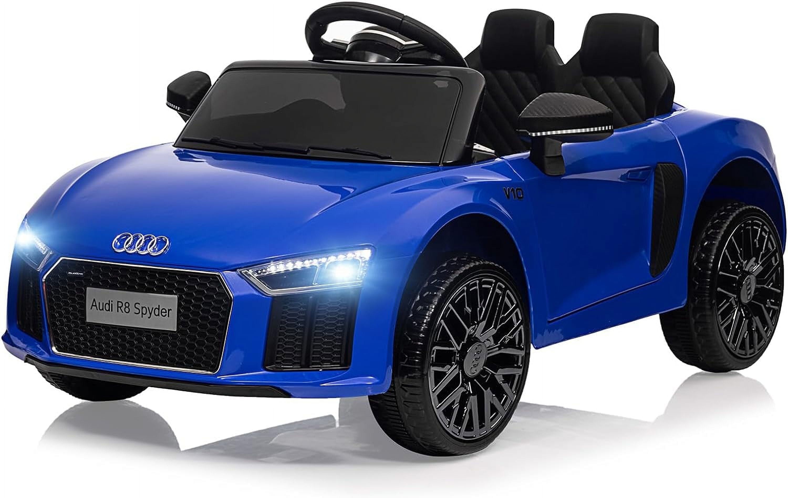 「新品」アウディR8 スパイダー スタイル 12V電動キッズカー 新品」アウディR8 スパイダー スタイル 12V電動キッズカー