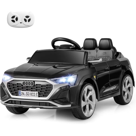 Licensed Audi SQ8 Ride on Car by OLAKIDS, Battery Powered Electric Vehicle for with Remote Control, Adjustable Music, LED Lights, Suspension, Driving Toy Gift for Kids Toddler Age 3+