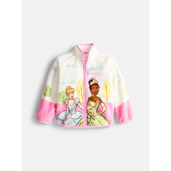 Licensed Character Toddler Fleece Full-Zip Jacket, Sizes 12M-5T