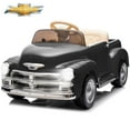 thumbnail image 1 of Licensed Chevrolet Ride on Car with Remote Control Kids Electric Vehicle for 3-6 Years Old Ride on Toy for Girls and Boys, Black, 1 of 10
